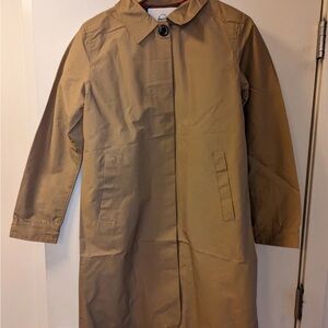 Herschel Supply Company Brown Tobacco Mac Trench Coat Medium
